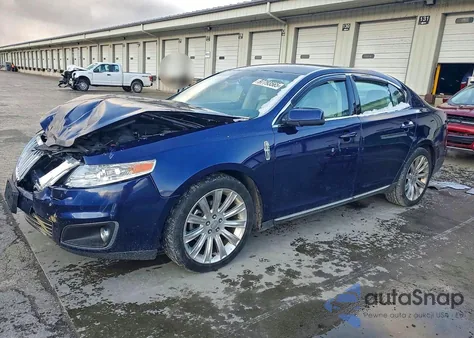 2011 Lincoln Mks z USA, uszkodzony, nr VIN 1LNHL9DR0BG607366
